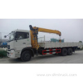 12 tons 4 section arm crane truck